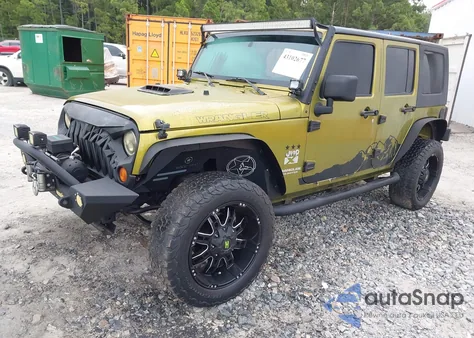 2007 Jeep Wrangler Unlimited X z USA, uszkodzony, nr VIN 1J4GB39147L179703